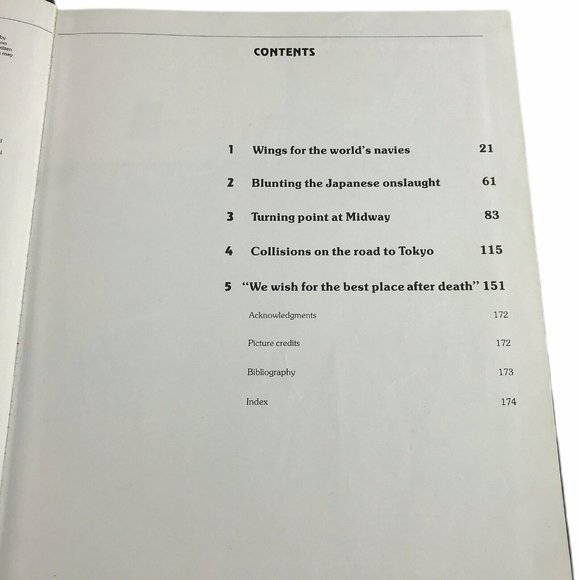 Vintage 1987 The Epic of Flight Time-Life Books The Carrier War Hardcover 176pgs - Picture 3 of 4